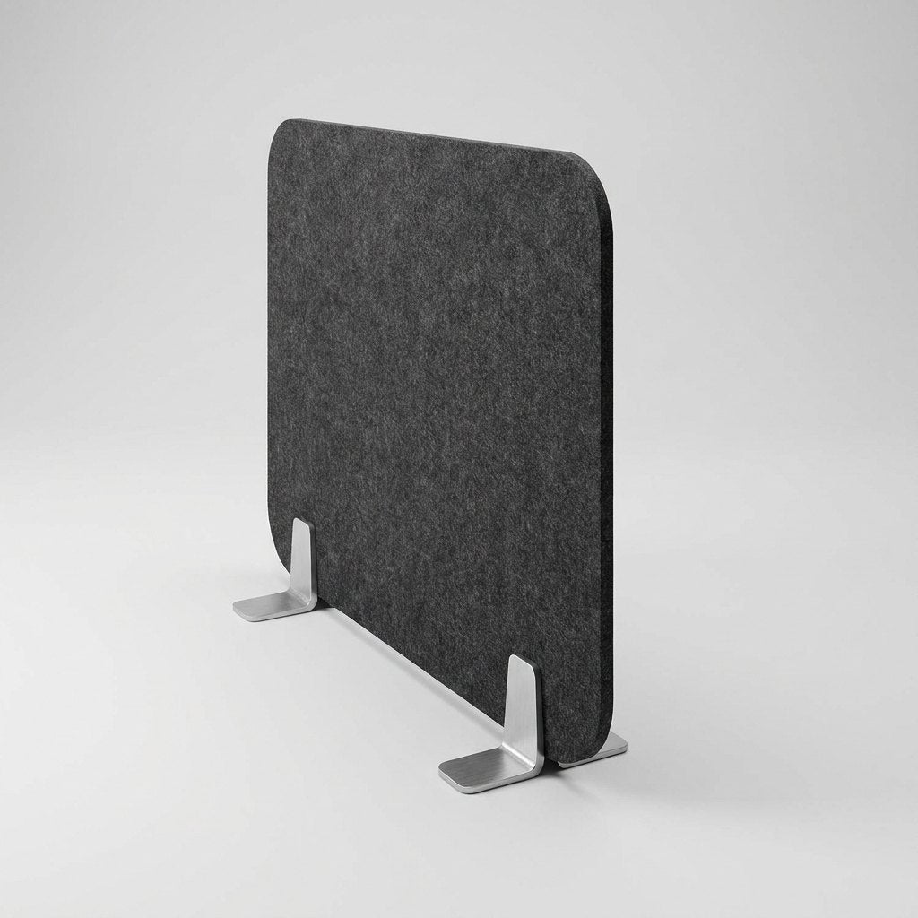 Desk Privacy Panel — Acoustic Felt