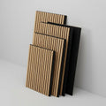 Short Wood Slat Panels — 94 × 24 in